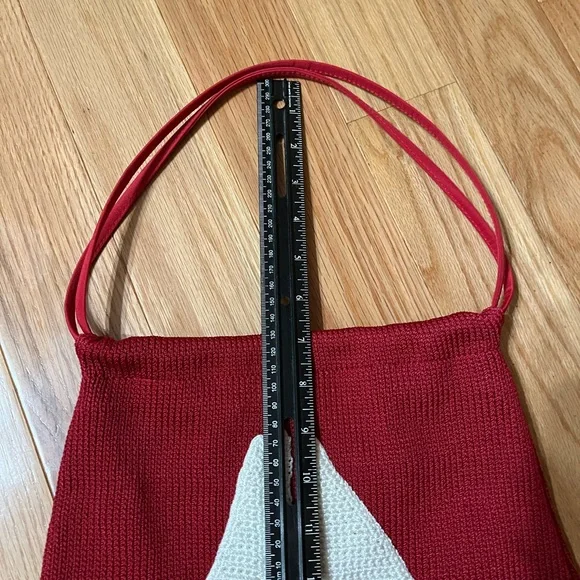 The Sak. Red Sailboat Design Women's Bag - Picture 6 of 7